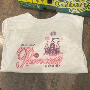 anaheim princess disney shirt